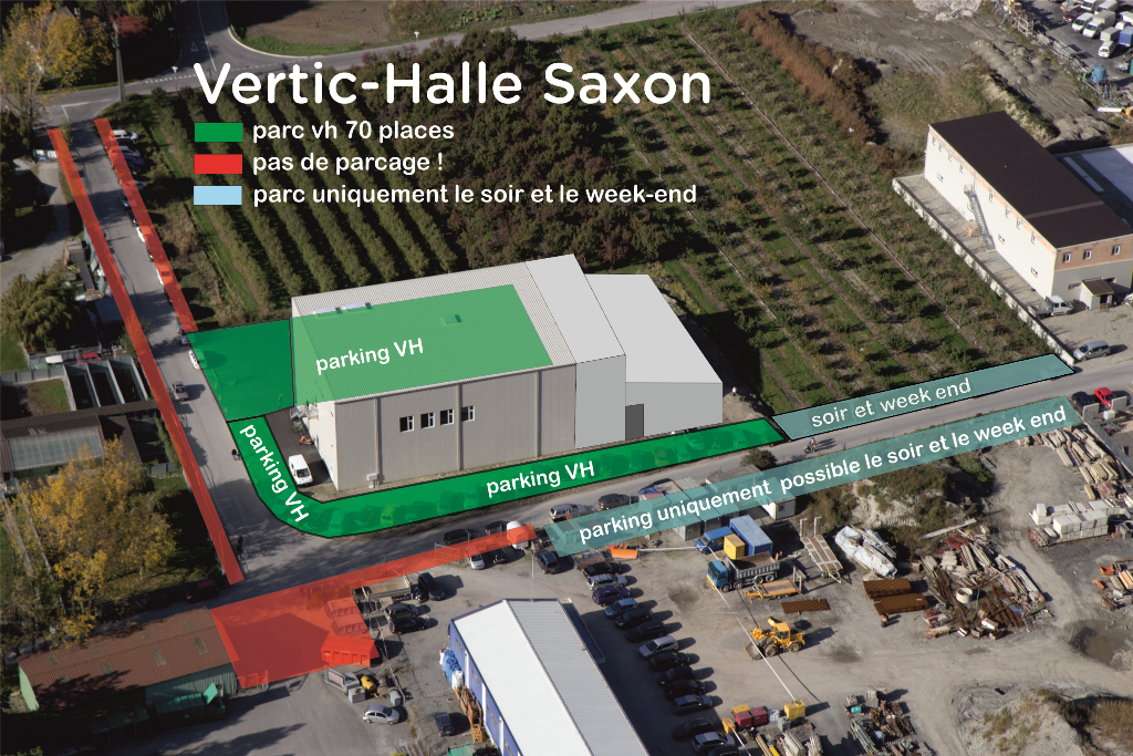 Plan des parkings